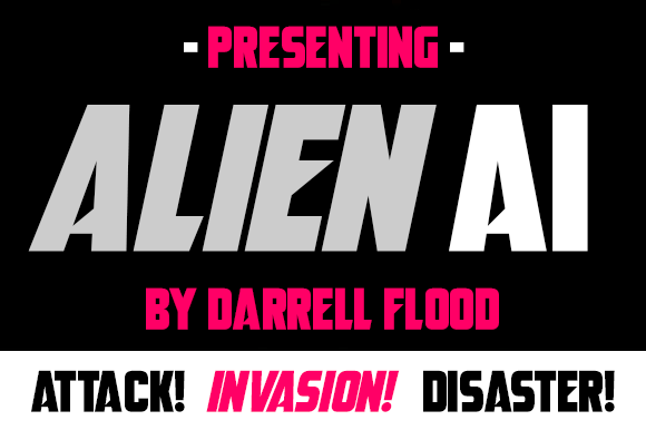 Alien AI Font: The Modern Typeface for Bold Brand Identity