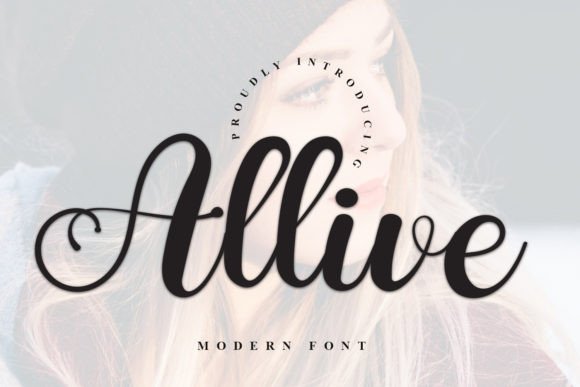 Allive: The Perfect Script Handwritten Font for Elegant Web Design