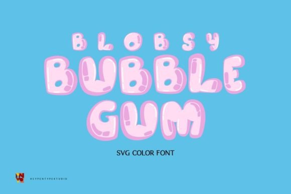 Blobsy Bubble Gum: The Playful Font for Bold Business Branding