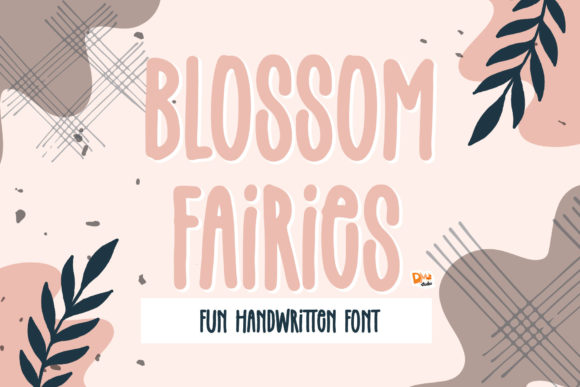 Blossom Fairies: A Sweet Handwritten Typeface for Spring Branding