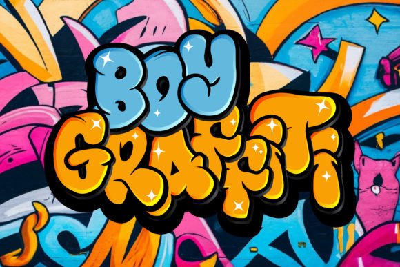 Boy Graffiti: The Edgy Typeface for Urban Campaigns