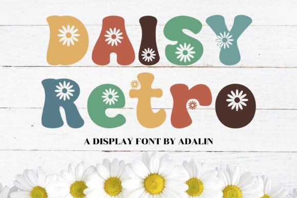 Daisy Retro: A Playful Typeface for Modern Web Design