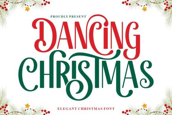 Dancing Christmas: The Premium Handwritten Font for Festive Branding