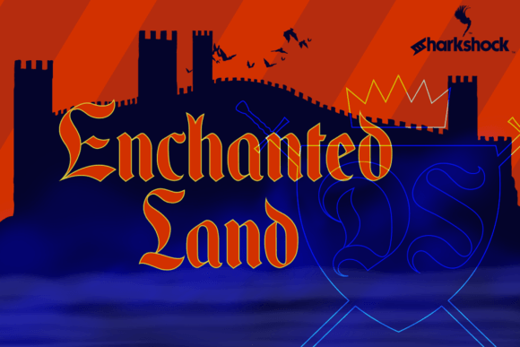 Enchanted Land DS Font for Medieval-Themed Crafts