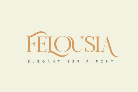Felousia: The Vintage Serif Font for Memorable Branding