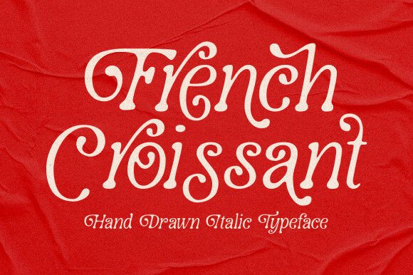 French Croissant: The Ultimate Free Display Font for Branding