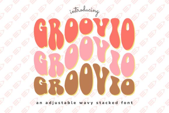 Groovio: The Retro Display Font for Editorial Design