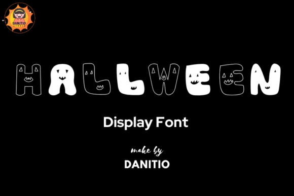 Hallween Font: The Spooky Display Typeface for Makers