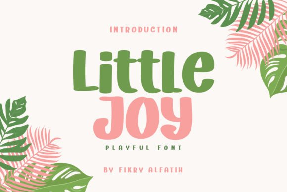 Little Joy: A Handwritten Monoline Typeface for Playful Branding