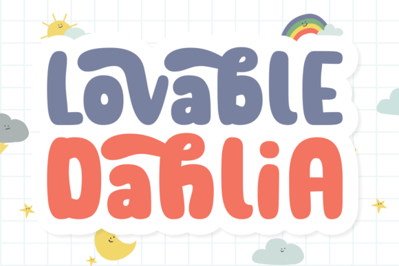 Lovable Dahlia Font for Cute Branding and Creative Projects