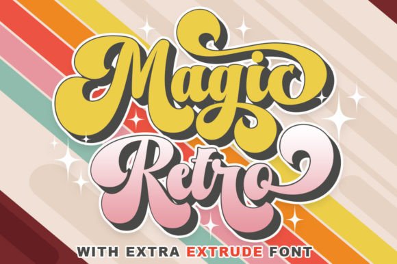 Magic Retro: The Display Font That Revives Campaign Visuals