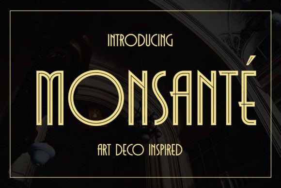 Monsante: A Premium Display Font for Elegant Branding Projects