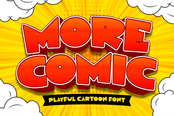 More Comic: The Ultimate Cartoon Display Font for Bold Campaigns