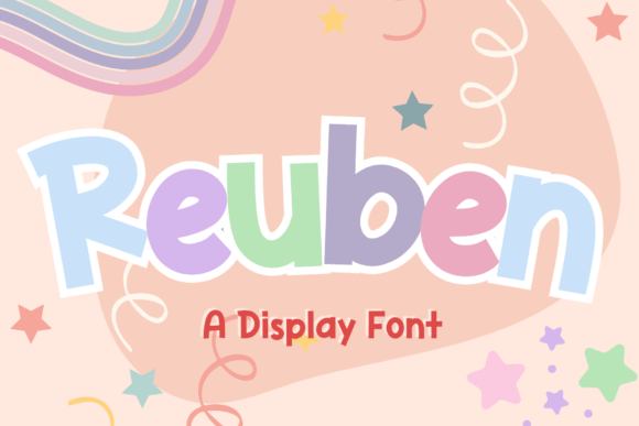Reuben: The Playful Display Font for Handmade Brands