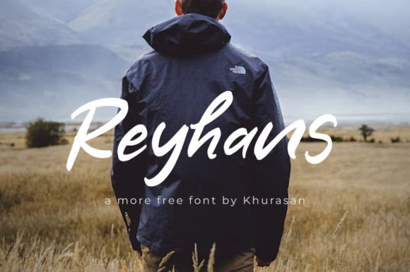 Reyhans: A Modern Brush Script Typeface for Editorial Design