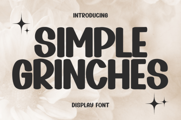 Simple Grinches: A Timeless Display Typeface for Editorial Design