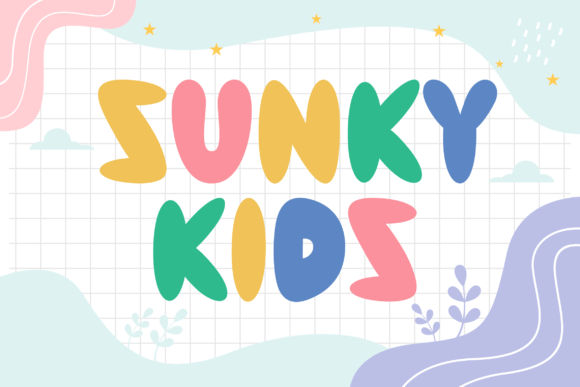Sunky Kids: The Perfect Playful Typeface for Handmade Creations