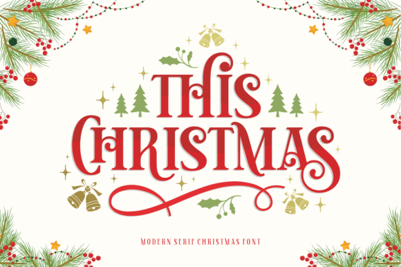 This Christmas: The Premium Display Typeface for Holiday Campaigns