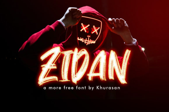 Zidan: A Modern Display Font for Boutique Branding